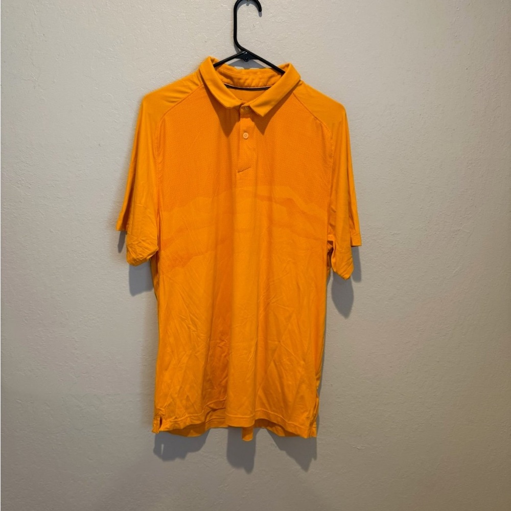 Men's Orange Polo Shirt
